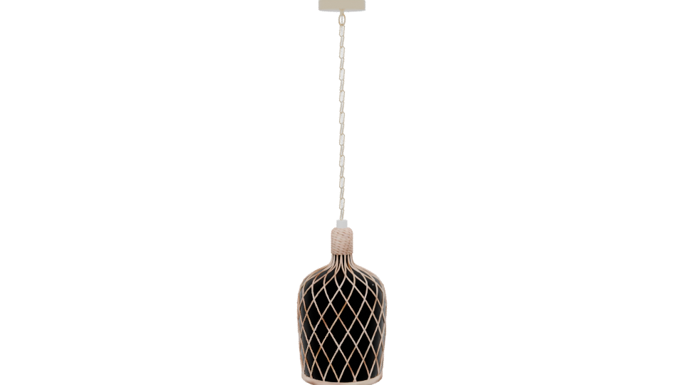 Stylish Pendant Light Fixture 3D - Professional 3D Model Render 13