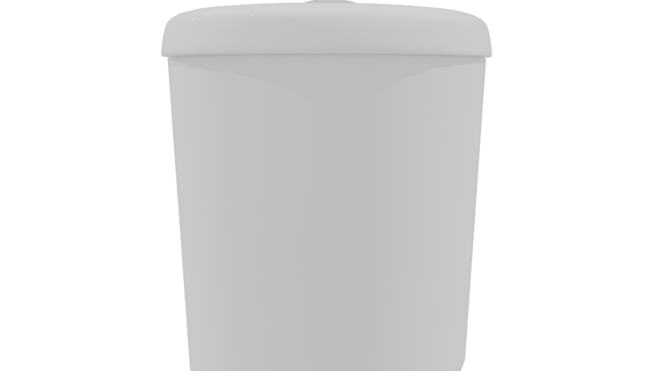 Sleek White Storage Container 3D - Professional 3D Model Render 9