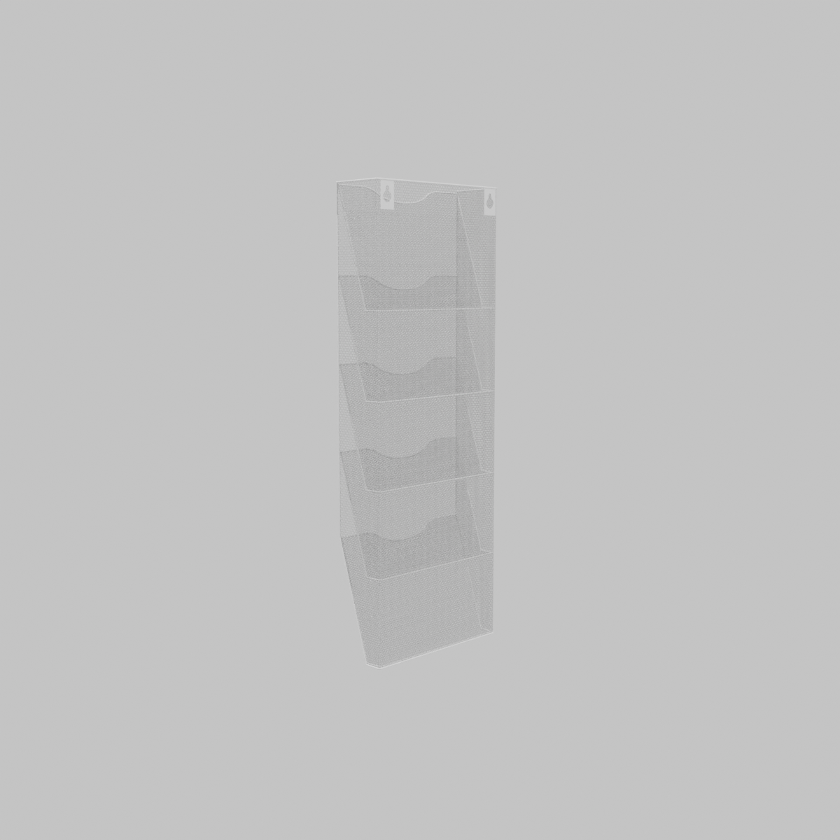 Vertical Organizer Storage Unit 3D - Professional 3D Model Render 11