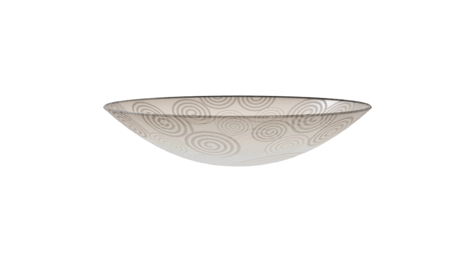 Plafon 25cm Ceiling Lamp 3D - Professional 3D Model Render 5