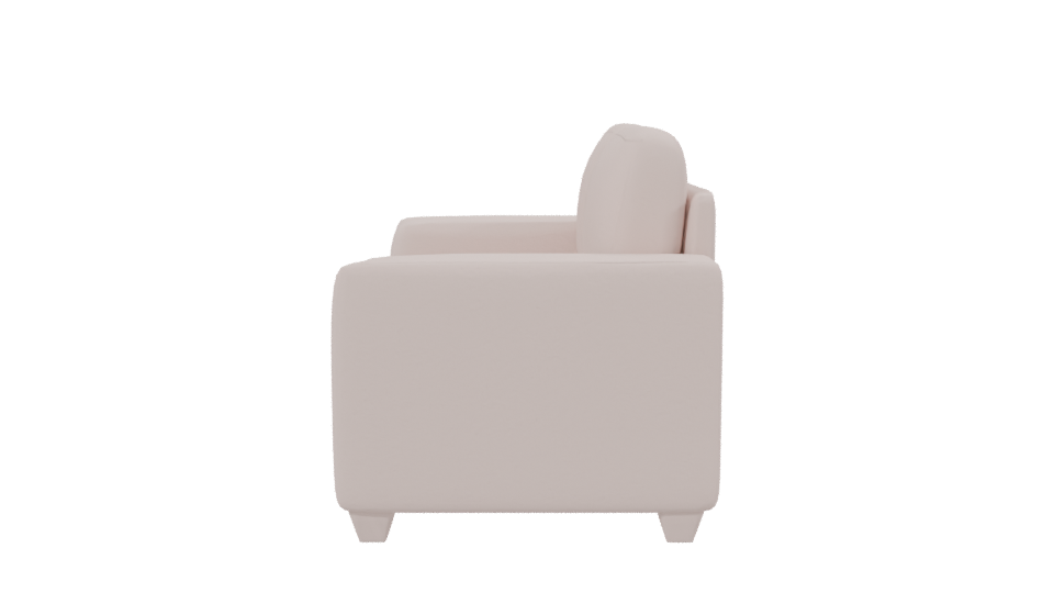 Elegant Minimalist Sofa 3D Model - Professional 3D Model Render 2