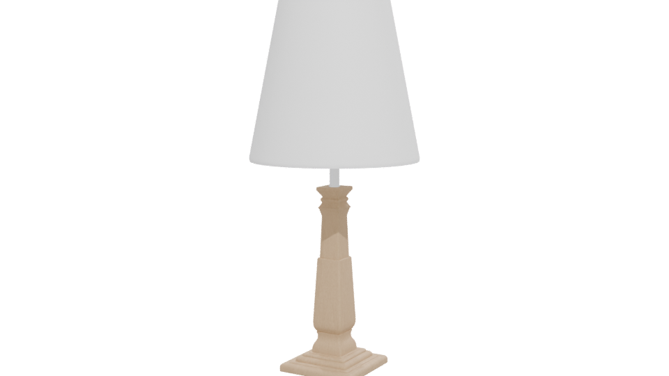 Elegant Table Lamp 3D Model - Professional 3D Model Render 12