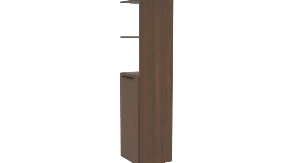 Stylish Wooden Storage Unit 3D - Professional 3D Model Render 13