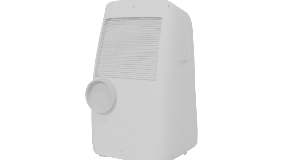 Sleek White Appliance Model 3D - Professional 3D Model Render 6