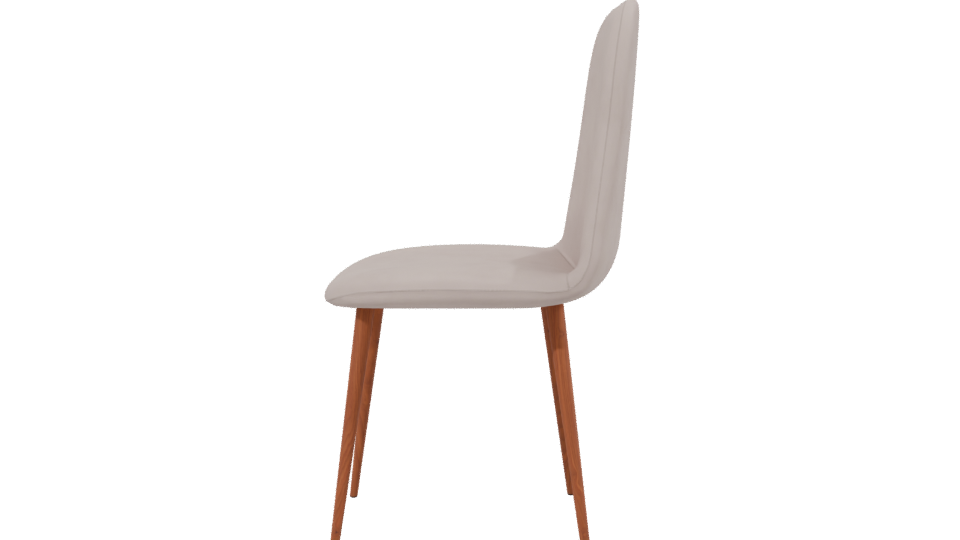 Stylish Modern Dining Chair 3D - Professional 3D Model Render 2
