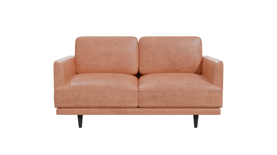 Contemporary Two-Seater Sofa 3D Model - Professional 3D Model Render 11