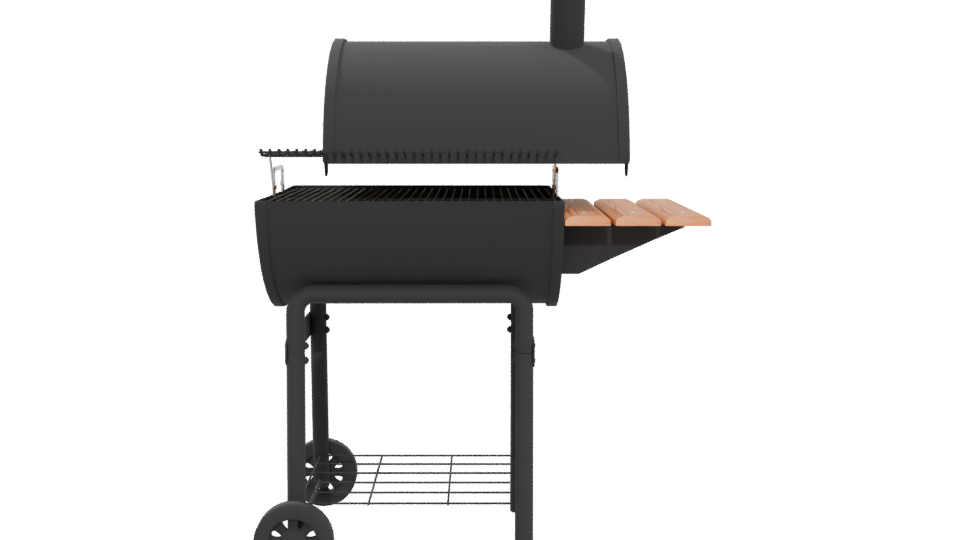 Parrilla Mr. BEEF 3D Grill Model - Professional 3D Model Render 5