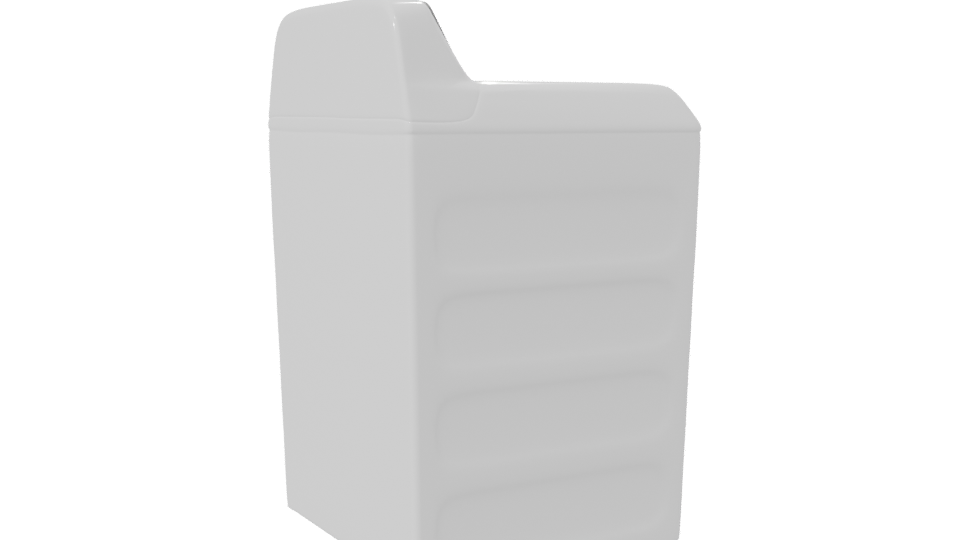 Top-Loading Washing Machine 3D - Professional 3D Model Render 7