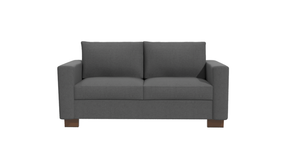 Modern Gray Sofa 3D Model - Professional 3D Model Render 11