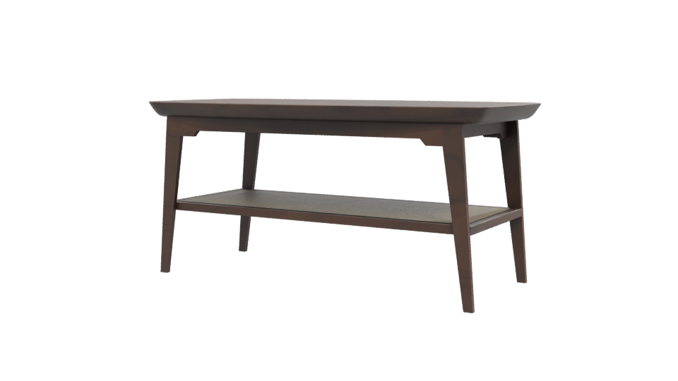 Stylish Coffee Table 3D Model - Professional 3D Model Render 12