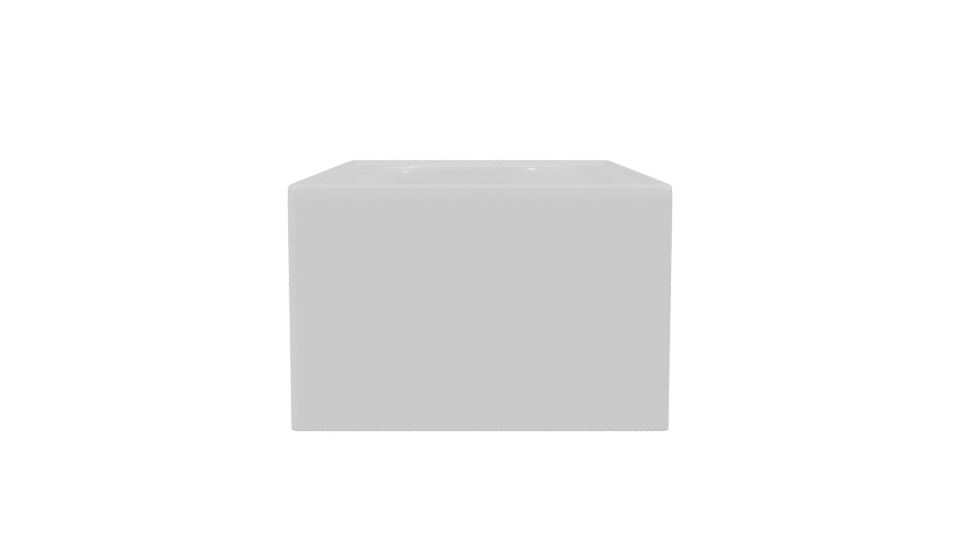 Tina De Baño Rectangular 3D Model - Professional 3D Model Render 2