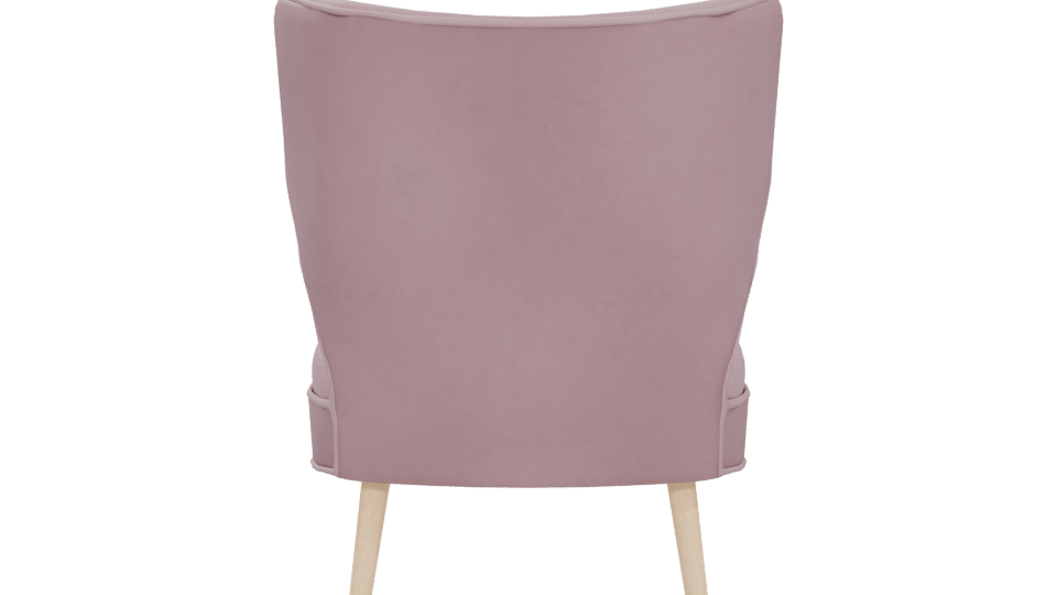 Stylish Modern Accent Chair 3D - Professional 3D Model Render 5