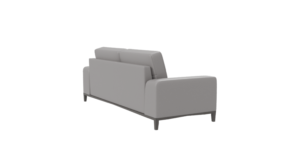 Minimalist Modern Sofa Model - Professional 3D Model Render 7