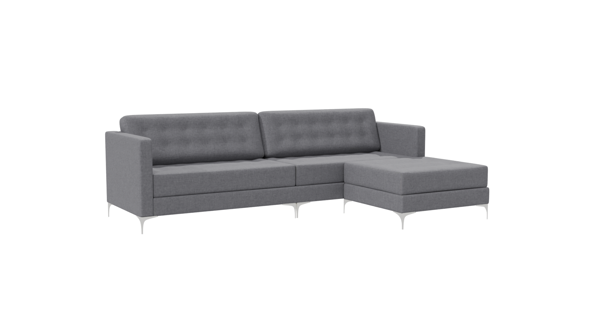 Contemporary Modular Sofa Model - Professional 3D Model Render 7