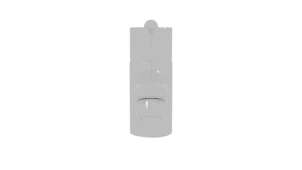 Sleek Modern Kitchen Faucet 3D Model - Professional 3D Model Render 2