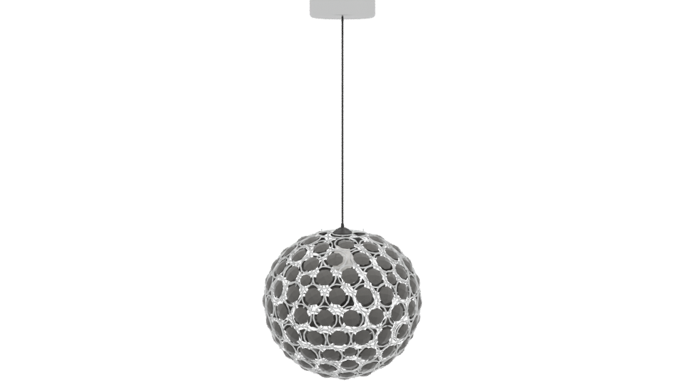 Modern Pendant Lamp 3D Model - Professional 3D Model Render 3