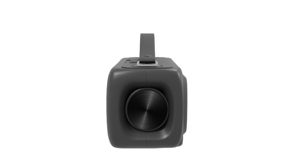 Stylish Portable Bluetooth Speaker 3D Model - Professional 3D Model Render 2