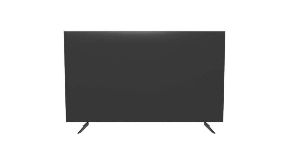 Modern Television 3D Model - Professional 3D Model Render 5