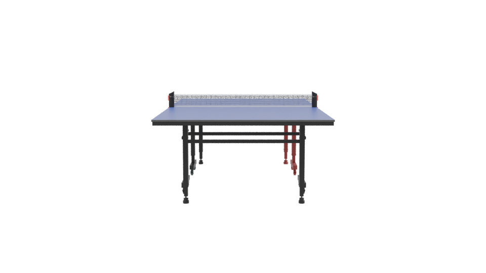 Multi-Use Table Tennis Model - Professional 3D Model Render 2