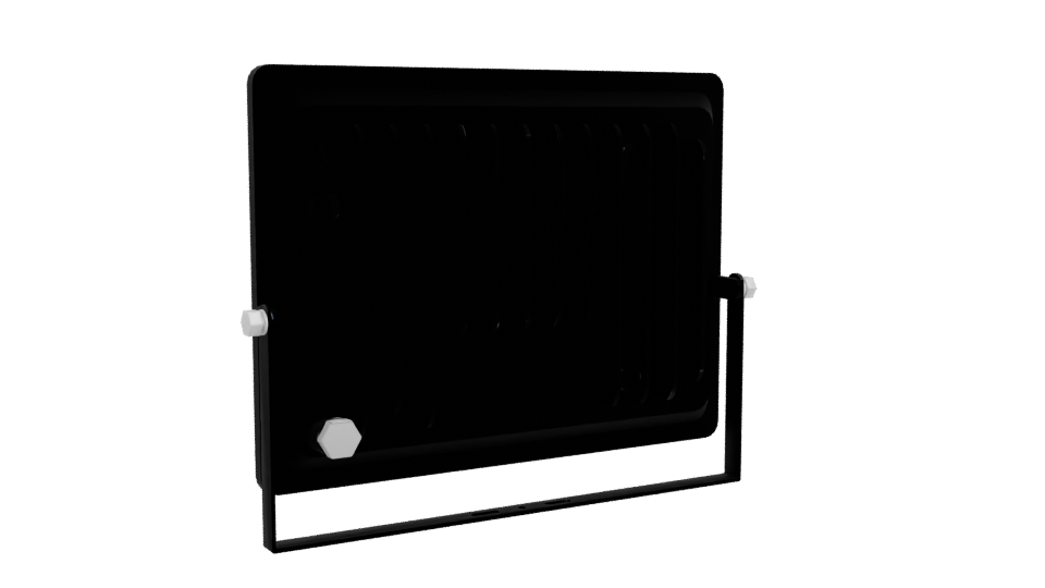 Contemporary LED Panel Light 3D Model - Professional 3D Model Render 4