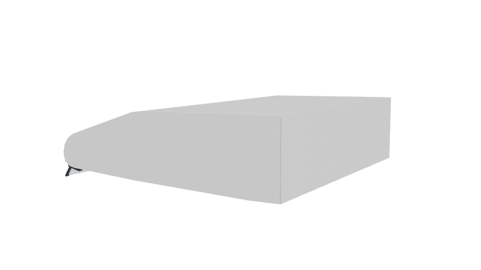 Sleek Modern Kitchen Hood Model - Professional 3D Model Render 3