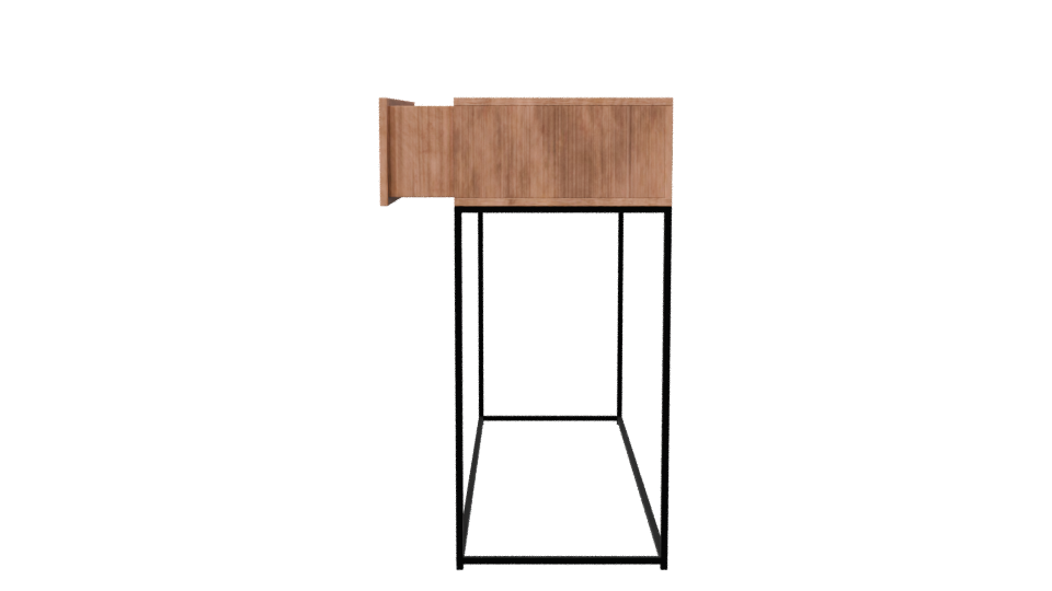 Stylish Minimalist Console Table 3D - Professional 3D Model Render 2
