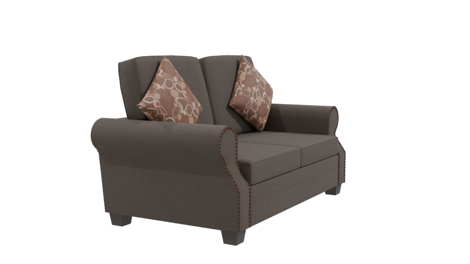 Stylish Fabric Sofa 3D Model - Professional 3D Model Render 9