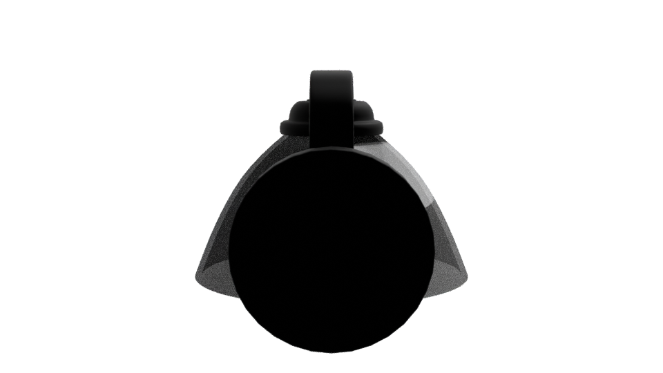 Stylish Glass Wall Lamp 3D Model - Professional 3D Model Render 8