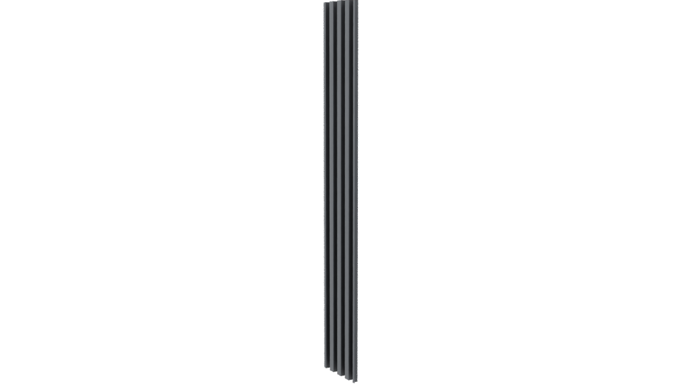 Sleek Vertical Panel 3D Model - Professional 3D Model Render 7