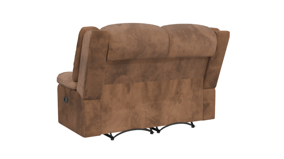 Stylish Fabric Loveseat 3D - Professional 3D Model Render 4