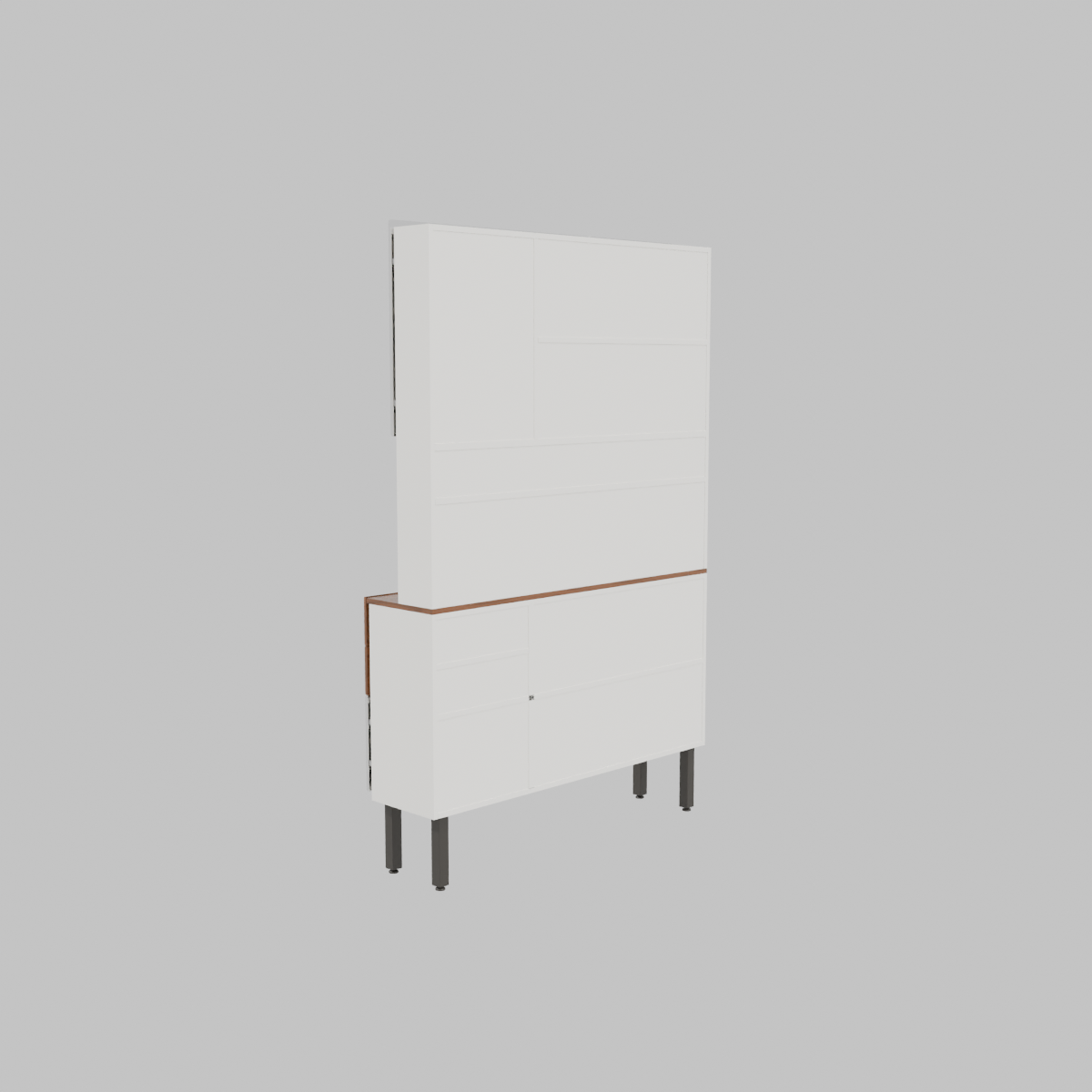 Kit mueble cocina de metal