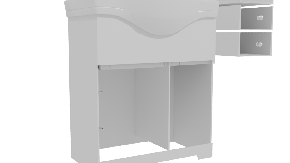 Naples Vanity Unit 3D Model - Professional 3D Model Render 10