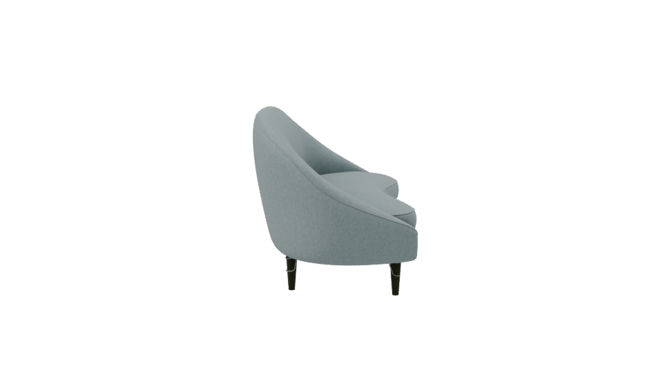 Stylish Mid-Century Sofa Model - Professional 3D Model Render 8