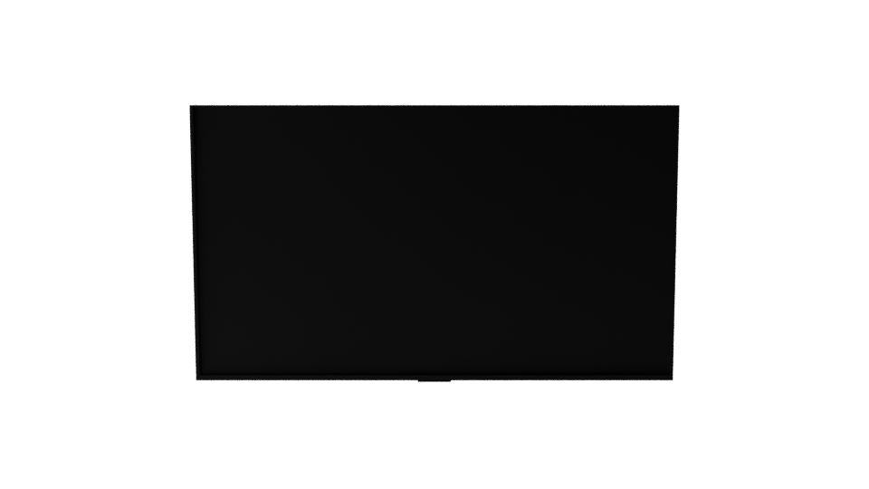 Sleek Modern Television 3D Model - Professional 3D Model Render 11