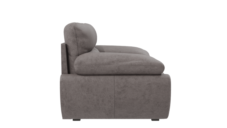 Contemporary Upholstered Living Room Chair 3D Model - Professional 3D Model Render 8