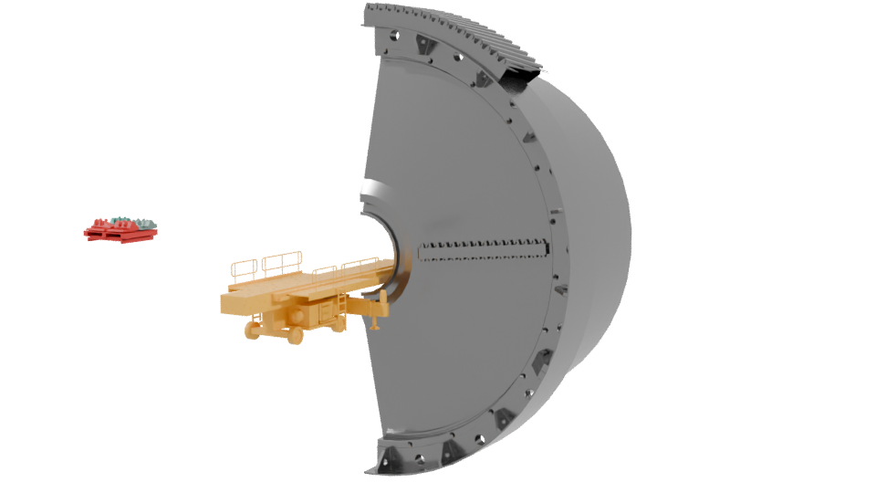 Advanced Industrial Inspection Drone 3D Model - Professional 3D Model Render 3