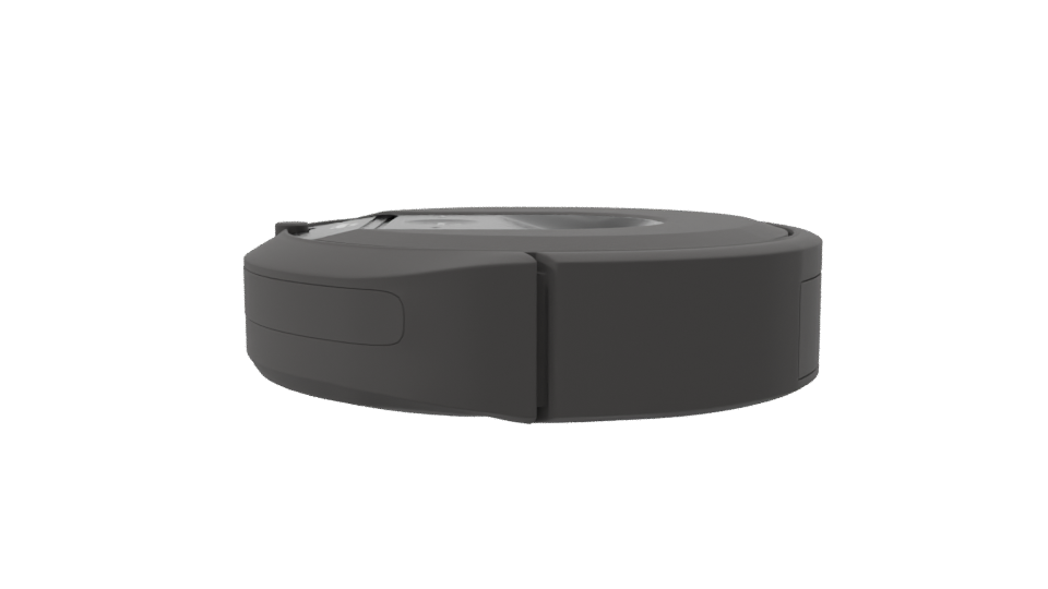 Compact Robot Vacuum Cleaner 3D - Professional 3D Model Render 8