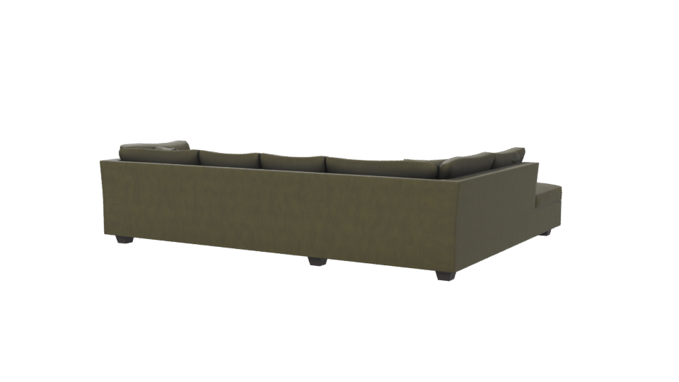 Stylish Modern Sofa 3D Model - Professional 3D Model Render 6