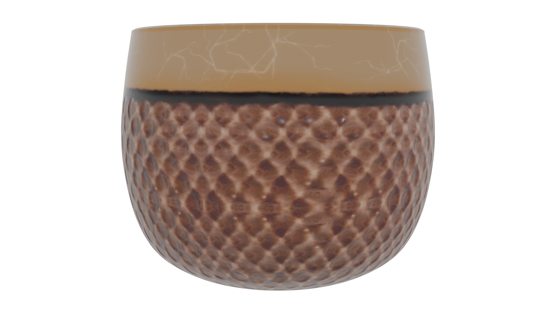 Elegant Metallic Honeycomb Vase 3D - Professional 3D Model Render 27