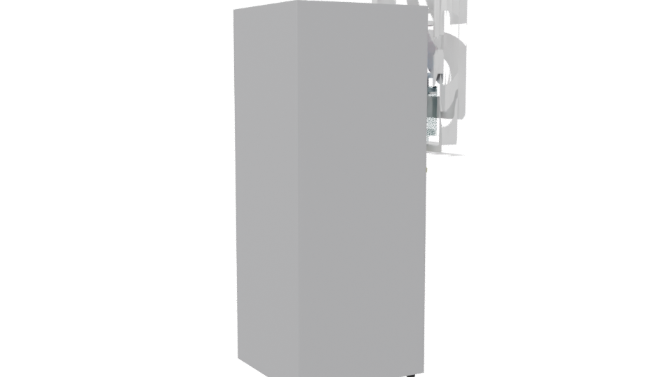 Sleek Refrigerator 3D Model - Professional 3D Model Render 7