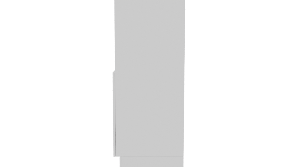 Stylish Minimalist Bar Stool 3D - Professional 3D Model Render 2