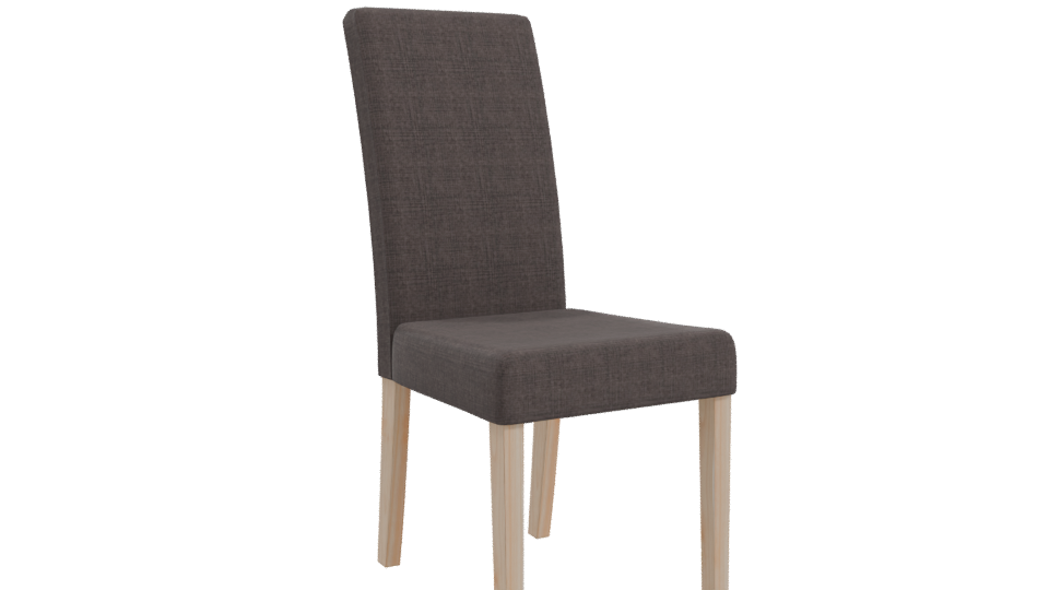Stylish Fabric Dining Chair 3D - Professional 3D Model Render 10