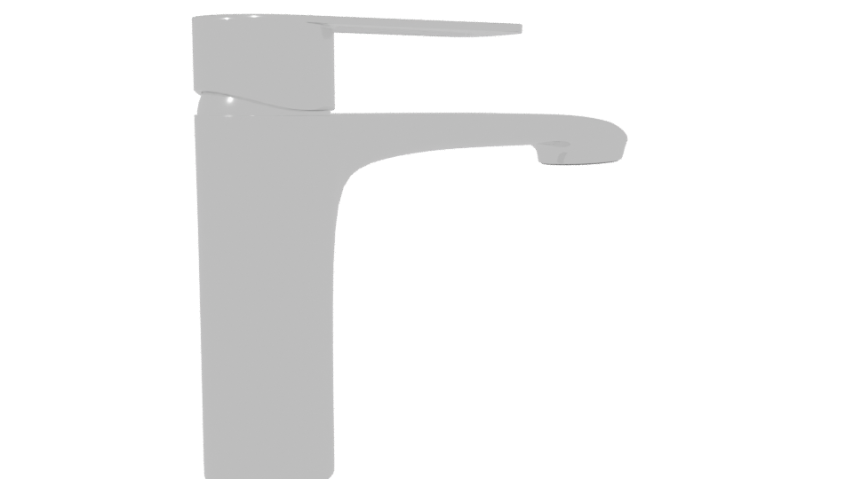 Stylish Metal Waste Disposal Unit - Professional 3D Model Render 7