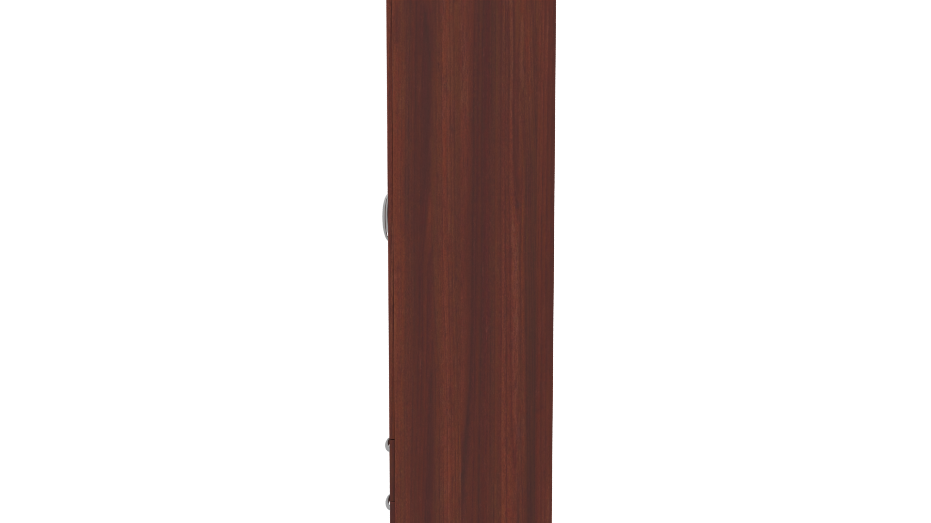 Elegant Wooden Wardrobe 3D Model - Professional 3D Model Render 2