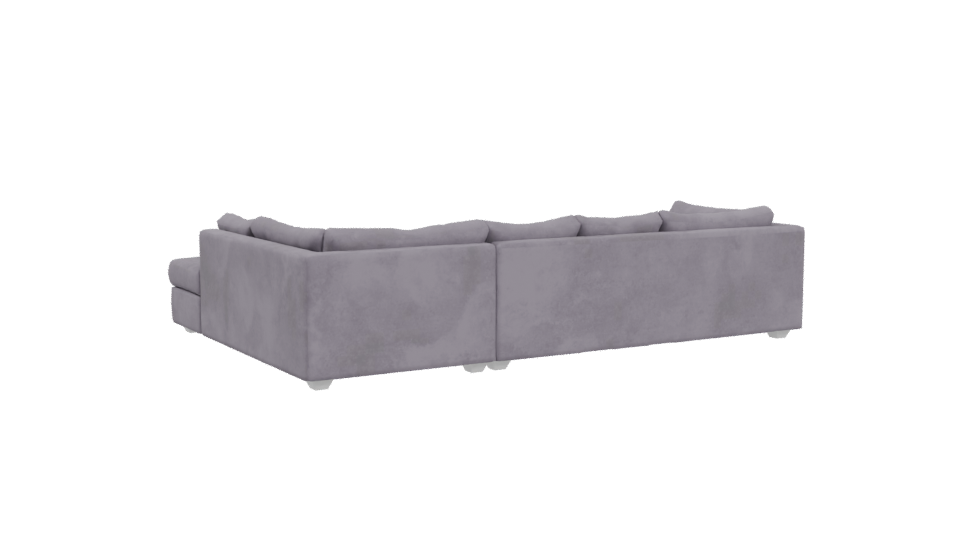 Contemporary Sectional Sofa 3D - Professional 3D Model Render 4