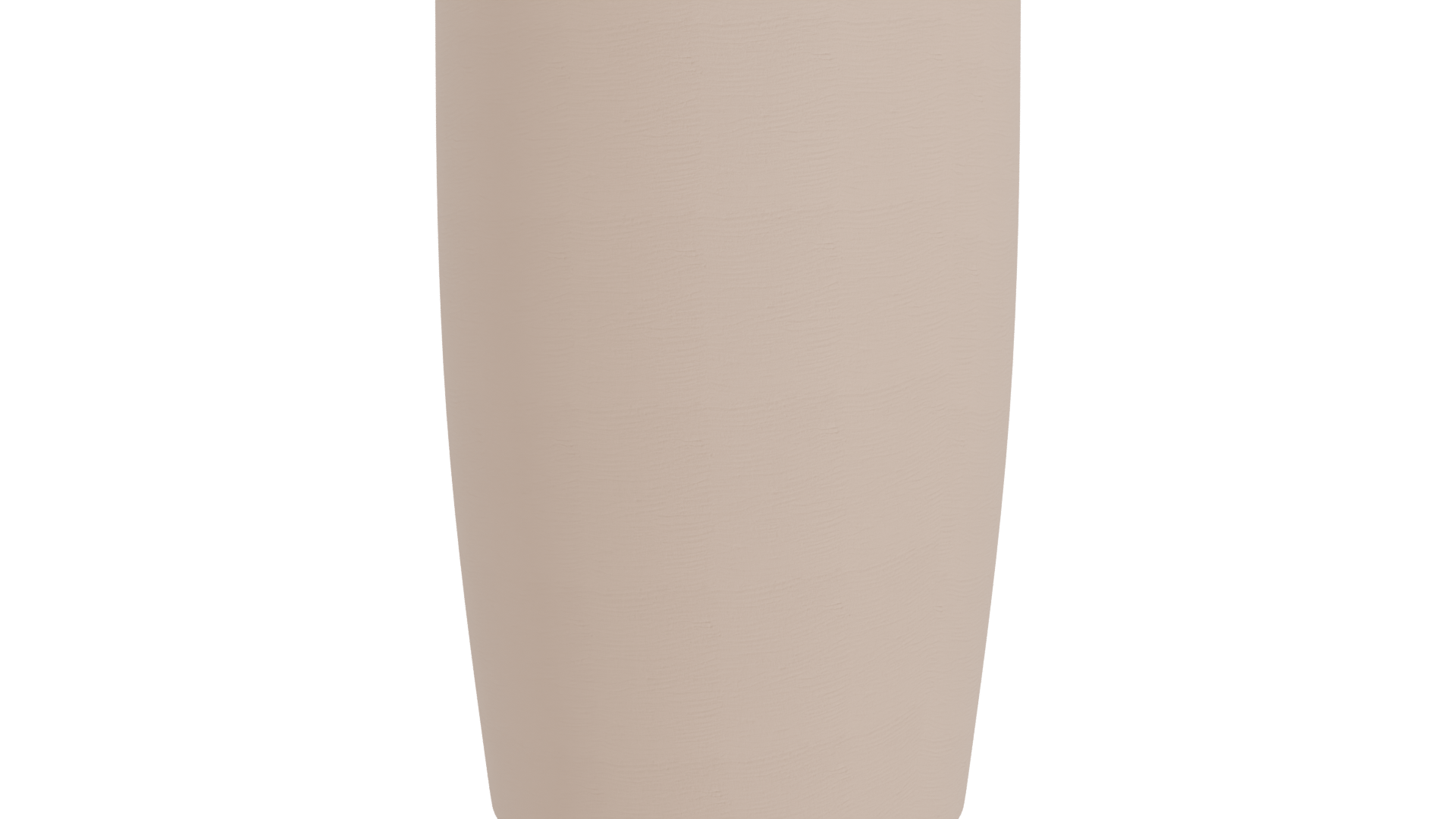 Minimalist Ceramic Flower Pot - Professional 3D Model Render 11