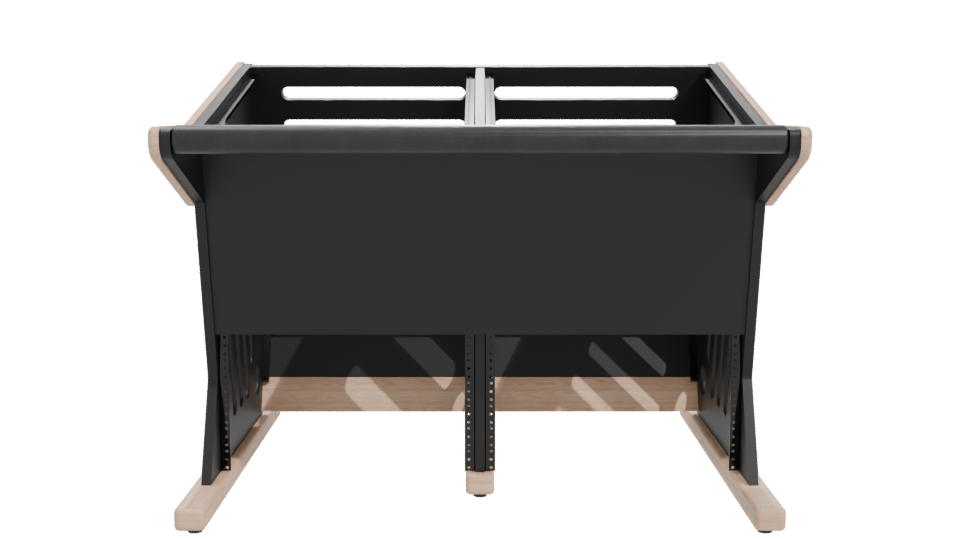 Modern Black Console Table 3D - Professional 3D Model Render 11