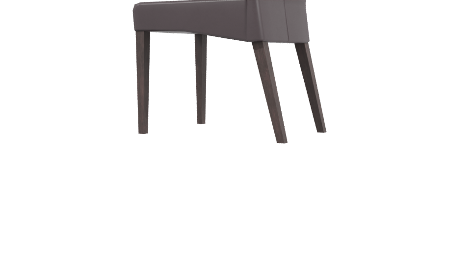 Elegant Modern Dining Chair 3D Model - Professional 3D Model Render 3