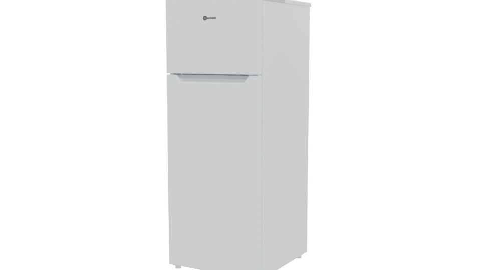 Sleek White Refrigerator 3D - Professional 3D Model Render 12