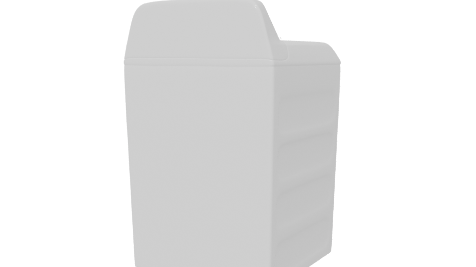 Top-Loading Washing Machine 3D - Professional 3D Model Render 6